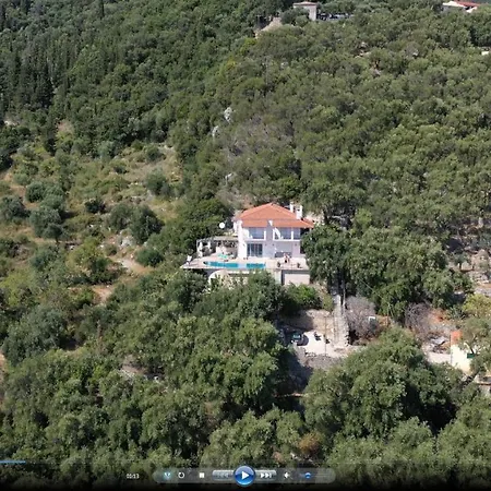 Daniella - Private Pool & Panoramic Sea View Accommodatie bij particulieren Nisaki (Corfu)